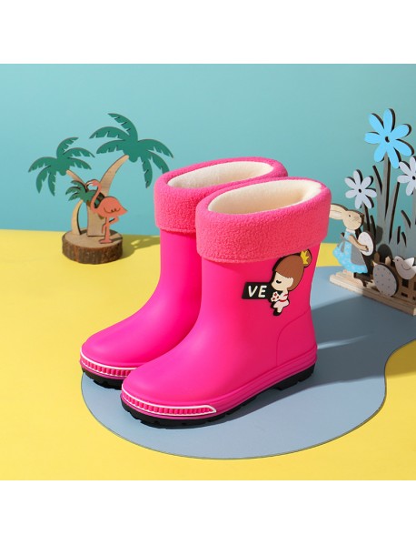 Cartoon Of Children's Rain Shoes, Boys And Girls, Baby Students, Rubber Shoes, Rain Boots, Cartoon Pictures, Children's Water Shoes, Manufacturer Distribution And Distribution