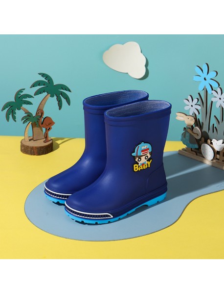 Cartoon Of Children's Rain Shoes, Boys And Girls, Baby Students, Rubber Shoes, Rain Boots, Cartoon Pictures, Children's Water Shoes, Manufacturer Distribution And Distribution